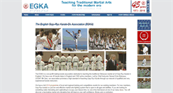 Desktop Screenshot of egka.org.uk